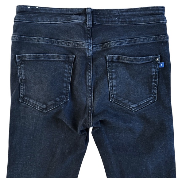 Anthropologie Pilcro The Demilune Boot Cut
Jeans Black Stretch Denim 26 980 - Picture 11 of 16